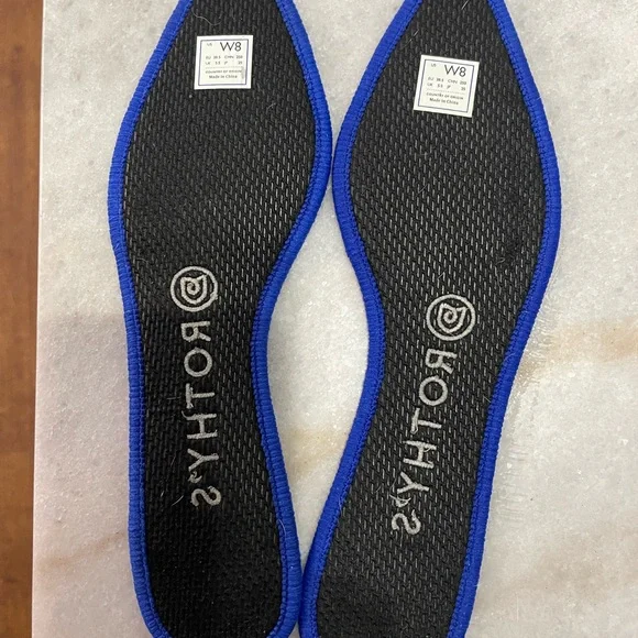 Rothy's The Point Flat-Gray - Picture 9 of 12